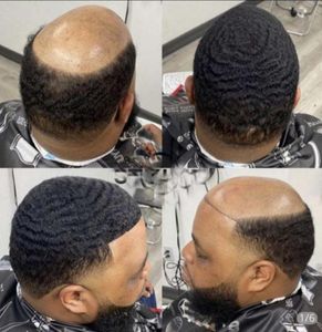 Afroamerykanin Afro Kinky Curl Toupee Pełna koronkowa jednostka Men039s Wig Indian Virgin Human Hair Wymiana dla Black Man Fast Expr6723781