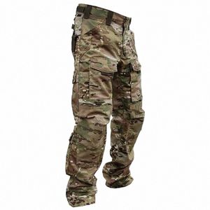 Camo Intruder Pantaloni tattici da uomo Pantaloni militari multi-tasca resistenti all'usura Pantaloni cargo militari Pantaloni da combattimento SWAT impermeabili all'aperto