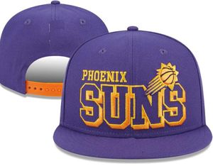 Phoenix''Suns''ball Caps 2023-24 unisex lyx mode mode bomull mästare baseball cap snapback hatt män kvinnor sol hatt broderi vår sommar mössa grossist a
