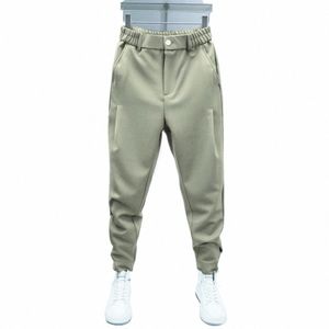 Pantaloni a pieghe Pantaloni casual da tennis sportivi da uomo con elastico in vita Marchio di lusso Abbigliamento da golf per l'autunno / inverno Butt g1kT #