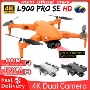 Drones HGIYI L900 PRO SE HD Drone 4K Profesional 5G WiFi GPS Dual HD Camera Drone With Visual Obstacle Avoidance RC Quadcopter VS KF101