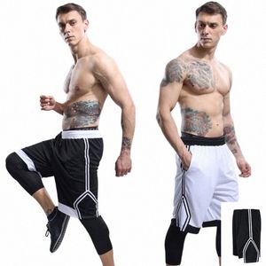 summer New Men's Casual Trend Loose Quick-Drying Shorts Ice Silk Five-Point Pants Men's Sweatpants Large Size Cool Down Fitn V63h#
