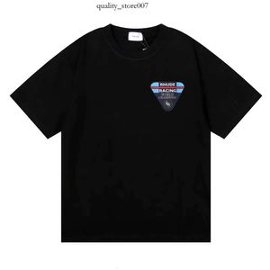 Rhude T-shirt męscy designerka koszulka Teks treningowe dla mężczyzn ponadwymiarowe T-shirt T-shirt 100%bawełny Rhude 892