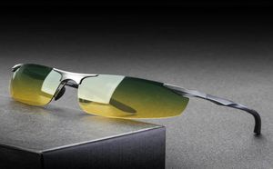 Solglasögon Aluminium Polariserad UV400 Lens Day Night Driver Sun Glasögon Male Sport Outdoor For Men Eyewear Accessories V81794198697