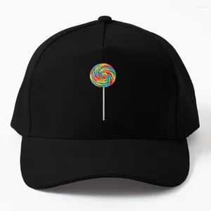 Ball Caps Swirl Lollipop Colorful Candy Baseball Cap Hat Man Luxury Beach Summer Hats Women's Men's