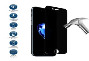 Protetor de tela de filme anti -espião para Apple iphone xs max xr iphone 11 pro max 8 mais 6 6s 7 mais SE 2020 Privacidade vidro temperado AN7439007