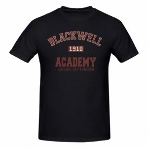 Hayat Garip Blackwell Akademisi Sıradan Tişört Sıcak Satış Hayat Garip Tee Fil% 100 Cott O Boyun T-Shirts B93H#