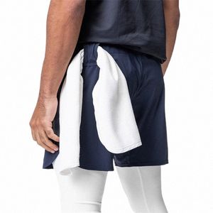 Summer Male Gym Sport Shorts Mężczyźni oddychający swobodny koszykówka szorty Mężczyźni Szybkie suche bieganie krótkie krótkie