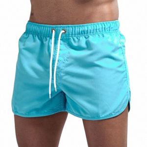 shorts For Mens 2023 Summer Men's Swimwear Shorts Brand Beachwear Sexy Swim Trunks Men Swimsuits Low Waist Breathable Beach Wear C91K#