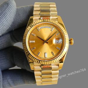 Orologio da donna Orologi meccanici completamente automatici Orologio meccanico 5A per uomo Bracciale presidenziale/giubilare Orologio da donna Stile coppia Orologi da polso classici montre