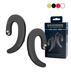 Original HBQ Q25C TWS Q25 Schnurlose drahtlose Bluetooth-Kopfhörer Ohrhörer Wasserdichte drahtlose Ohrhörer Headset Knochenleitungsohr7542798