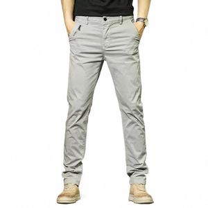 casual Pants Men With Zipper Army Military Pants Man Clothing Straigh 2023 Summer Thin N13r#