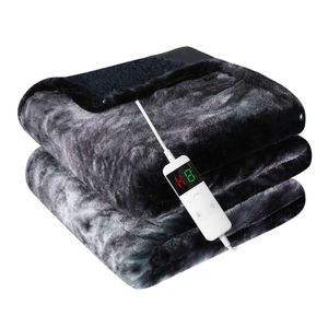 1pc Hine Washable, Extremely Soft Comfortable Heated Blanket, Hand-controlled Electric Blanket Quick Heating, Best Holiday Gift for Family and Friends, Light