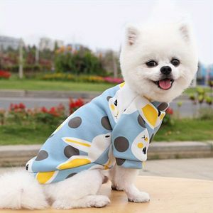 1pc Cartoon Rabbit Graphic Pet Sweatshirt, Dog Veet Two-legged Sweater Suitable Small Medium Dogs for Spring and Autumn