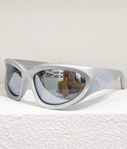 Womens Men Sports Swift Oval Solglasögon BB0157S B Home Silver Fram Mirror Lens UV4008069775