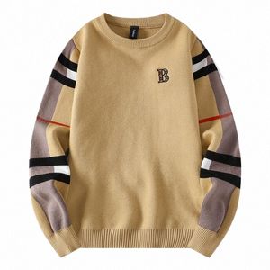 soft Warm Pull Homme 2024 New Autumn Winter Luxury Cmere Sweater Men Fi Knit Pullovers High End Mens Christmas Sweaters r4SJ#