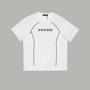 Tees Men's Plus Polos Tシャツ丸首の刺繍と印刷されたポーラースタイルの夏の摩耗ストリートピュアコットンR2R