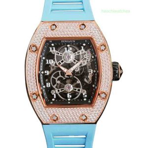 Luxury Automatisk mekanisk klocka Richar M Watch Date Swiss Designer Watch Italian World Brand Watch Waterproof Stainless Steel Fashion Men's Watch Jyyq