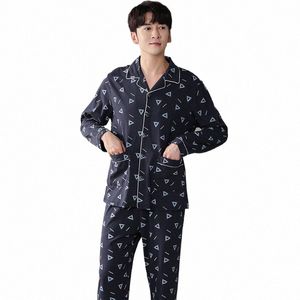 Wysokiej jakości M-4xl modal pijama dla mężczyzn 2 sztuki salon twórczość piżama drukuj wiosna ubrania domowe Pijamas o336#