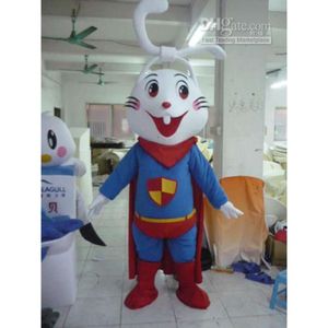 Mascot Costumes Halloween Christmas Bunny Rabbit Mascotte Cartoon Plush Fancy Dress Mascot Costume