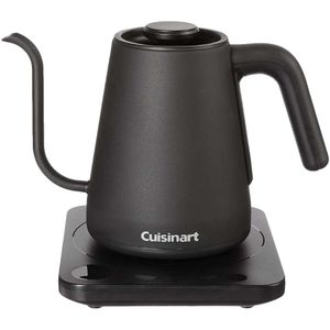 Cuisinart GK-1 dijital su ısıtıcısı, hassas geboleck nozul tasarımı, eğim kontrolü, 1 litre, 1200 watt, hızlı ısıtılabilir, paslanmaz çelik, siyah