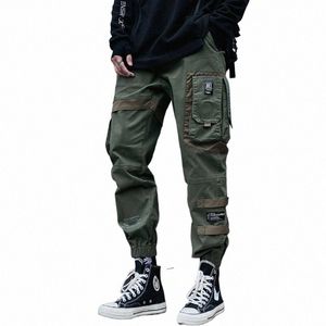 Chaifenko Hip Hop Cargo Pants Men fi Harajuku Black Harem Pant Streetwear Joggersスウェットパントマルチポケットカジュアルメンズパンツ86uk＃