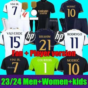 BELLINGHAM Maglie da calcio 22 23 24 Fooball Shir VINI JR CAMAVINGA ALABA HAZARD ASENSIO MODRIC MARCELO REAL MADRIDS Finale Fooball Maglie Camisea Uomo Bambini 86 18