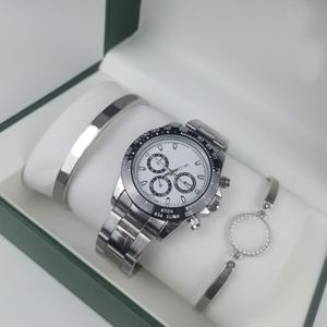 męskie zegarki designerskie zegarki Wysokiej jakości Mężczyź Kwarcowa z pudełkiem Wodoodporne zegarki Luksusowe zegarki Pasek ze stali nierdzewnej Orologio di Lusso Montre z pudełkiem