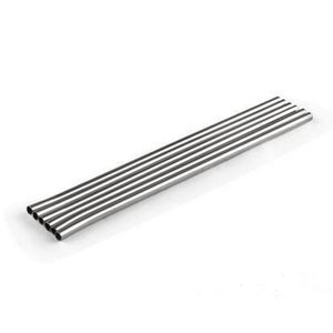 100pcs ze stali ze stali nierdzewnej stali Straw Picie Sucker 85quot wielokrotnego użytku Eco Metal Drinks Słomaki barowe pędzel do czyszczenia narzędzia DHL F4409011