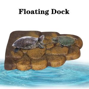 Decoração plataforma de tartaruga de aquário, ilha flutuante magnética, escada de escalada, secagem, terraço s/l, doca de tartaruga, decoração de aquário