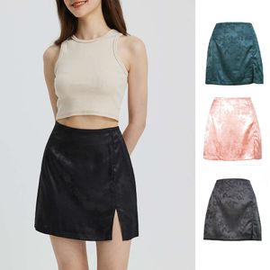 Hot Girl with Slit, Hip Thing Miniskirt, Pure Sex Style A Women's Spring and Autumn High Wait Slim Short Skirt for Pets