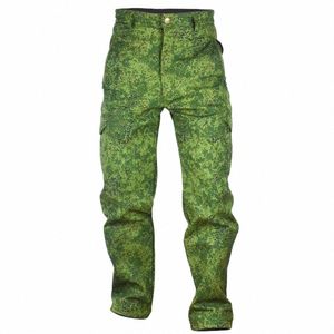 men's Tactical Cargo Pants Camoue Military Fleece Army Combat Trousers Waterproof Working Softshell Airsoft Korean Pants i408#