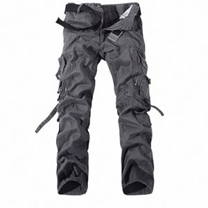 мужские брюки-карго новые повседневные боевые армейские военные тактические брюки с карманами осенние мужские уличные комбинезоны для скалолазания прямые 40oX #