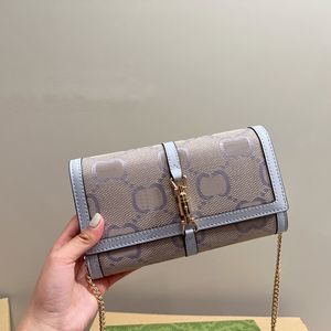 Mulher bolsa de ombro jackie 1961 carteira de corrente designer mini crossbody sacos carteira bolsa