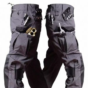 Pantaloni tattici impermeabili Pantaloni militari multi-tasca resistenti all'usura Pantaloni cargo da esterno Ripstop Pantaloni da combattimento dritti per l'esercito s65M #