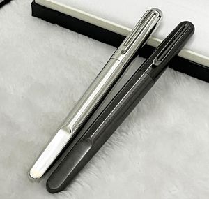 GIFTPEN Canetas de presente de alta qualidade Heavy Metal Silver Magnetic Shut Cap Rollerball Pen Papelaria Business Office Supplies Escrever com S5106213