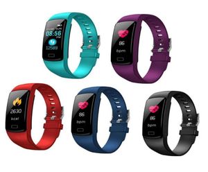 Y9 Smart Activity Tracker Watch Band Fitness Armband Heart Rate Monitor Blodtryck Arvband för smartphone SmartBand6546557