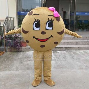 Mascot Costumes Halloween Christmas Biscuit Bean Mascotte Cartoon Pluszowa fantazyjna sukienka Mascot Costume