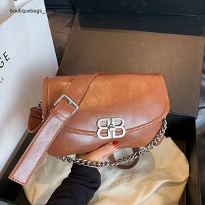 Shoulder Bag Brand Discount Women's Chain Handbag Womens Bag New Style Lock Small Square Versatile One Crossbody