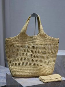 ICare maxi torba na zakupy 9a torba projektantka torba słomka torba plażowa Kobiet Mesh puste tkaninowe torba wakacyjna torba na zakupy duża pojemność