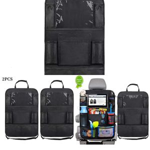 Update Auto-Universal-Rückenlehnen-Organizer, mehrere Taschen, Aufbewahrungstasche, Tablet-Halter, Auto-Rückenlehnenprotektoren, Innenraum, Verstauen, Aufräumen