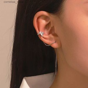 耳のカフ1心電図クリスタル耳袖