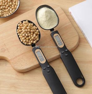 500g01g Measuring Spoon Capacity Coffee Digital Electronic Scale Kitchen Weighing Device LCD Display Cooking with box1174518