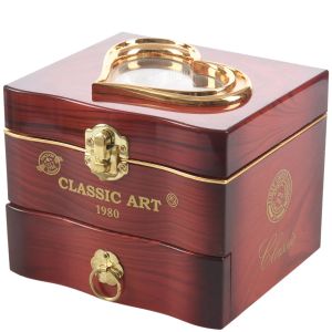 Boxes Classic Rotating Dancer Ballerina Piano Music Box Clockwork Plastic Jewelry Box Girls Hand Crank Music Mechanism Christmas Gift