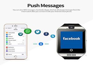 Vendita a buon mercato Smart Watch Phone Sport Smartwatch Telefoni DZ09 Bluetooth Smart Orologio da polso Sport Office Phone Mate Uso per Andro3333963