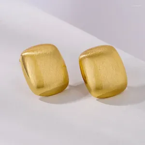 Orecchini a bottone Gioielli moderni Temperamento elegante Metallo geometrico per le donne Regali per feste Design accattivante Accessori per le orecchie Goccia