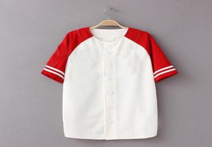 T-shirt da baseball moda hip-hop estiva T-shirt allentata unisex da uomo da donna per bambini Tide Mujeres Camiseta S3XL7728172