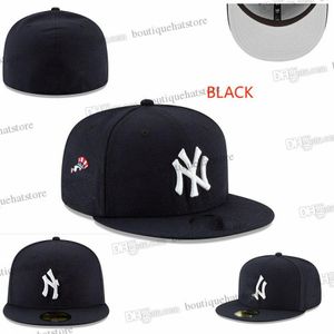 40 Colors Men's Baseball Fitted Hats Brown SD Sport Full Closed Designer Caps Black 75th New York baseball cap Chapeau Stitched A Lettter Love Hustle Red circle 1980