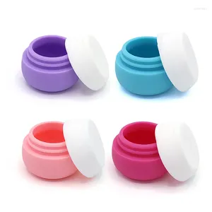 Storage Bottles 20ML Travel Cosmetic Dispenser Silicone Sunscreen Organiser Lotion Bottle Cream Case Empty Refillable