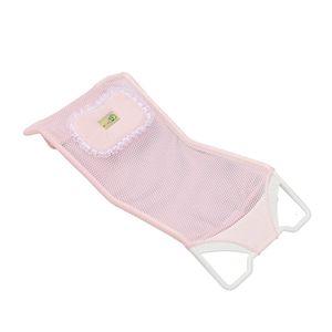 born Infant Safety Anti-slip Security Bath Pad Baby Shower Bath Tub Seat Support Pink 240325